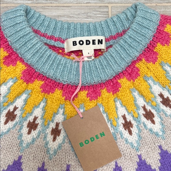 Boden Eleanor Fair Isle Sweater - Picture 4 of 10